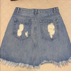 Show Me Your Mumu denim skirt